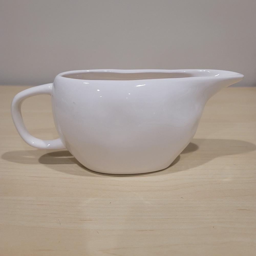 Rae Dunn Artisan Collection By MAGENTA "Oh Good Gravy" Gravy Boat - Picture 2 of 5